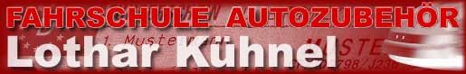 Groß- und Einzelhandel • Zubehör-Shop • Fahrschule Lothar Kühnel in Cottbus und Lübbenau - Logo